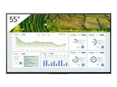 Sony Bravia Professional Displays FW-55BZ30L BZ30L Series - 55" cran LCD rtro-clair par LED - 4K - pour signalisation numrique