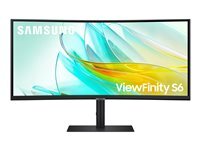Samsung ViewFinity S6 S34C652UAU - S65UC Series - ecran LED - incurve - 34 - HDR