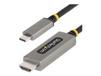 StarTech.com (1M) Usb-C To Hdmi Adapter Cable, 8K 60Hz, 4K 144Hz, Hdr10, Usb Type-C To Hdmi 2.1 Video Converter Cable, Usb-C Dp Alt Mode/Usb4/Thunderbolt 3/4 Compatible Usb-C Laptop To Hdmi Monitor (134B-Usbc-Hdmi211m) Cable Adaptateur 1 3Ft de Inmac Wst - Image 1