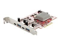 StarTech.com Cartes PEXUSB312A2C2V