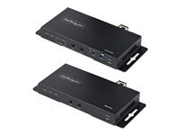 StarTech.com 4K Hdmi Over Fiber Extender Kit, 4K 60Hz Up To 3300Ft/1Km (Single Mode) Or 1000Ft/300M (Multimode) Lc Fiber Optic, Hdr/Hdcp, Audio/Rs232/Ir Extender, Hdmi Video Extender Transmitter And Receiver Kit (St121hd20fxa2) Rallonge Video/Audio/In Ta - Image 1