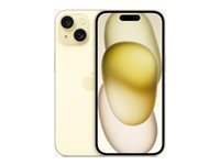 Apple iPhone 15 - Jaune - 5G smartphone - 256 Go - GSM