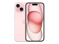  Apple iPhone 15 - Rose - 5G smartphone - 128 Go - GSM