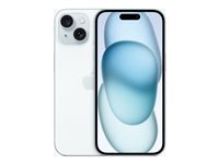 Apple iPhone 15 - bleu - 5G smartphone - 128 Go - GSM