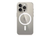 Coque transparente pour iPhone 15 Pro avec MagSafe