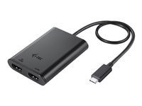 i-Tec - station d'accueil - USB-C / USB4 / Thunderbolt 3 / Thunderbolt 4 - 2 x HDMI