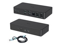 I-Tec Station D'accueil Usb-C / Thunderbolt / Usb 3.0 2 X Dp, 2 X Hdmi 1Gbe Taille 3 de Inmac Wstore