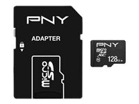 PNY Performance Plus - carte memoire flash - 128 Go - microSDXC