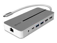 Lindy Argent Dst-Mx Duo, Mini Docking Station Usb-C Pour Laptop/Macbook Avec Prise En Charge 4K Sur Deux Écrans Et Charge 100W - Neuf - Image 4