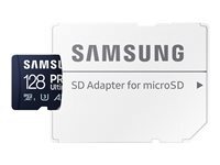 Samsung PRO Ultimate MB-MY128SA - carte mmoire flash - 128 Go - microSDXC UHS-I