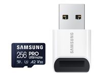 Samsung PRO Ultimate MB-MY256SB - carte mmoire flash - 256 Go - microSDXC UHS-I