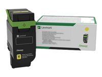 Lexmark jaune original cartouche de toner LCCP LRP