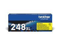 Brother TN248XLY - a rendement eleve - jaune - original - cartouche de toner