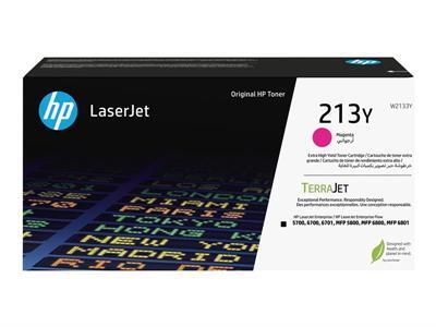 HP 213Y -  rendement extrmement lev - magenta - original - LaserJet - cartouche de toner (W2133Y)