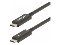 Startech.com Noir Câble Thunderbolt 4 (40 Gb/S) Usb-C - Compatible Thunderbolt, Usb Et Displayport - M/M - 2 M - Image 5