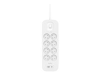 Belkin Connect - protection contre les surtensions - avec ports USB-C et USB-A