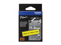 Brother HSe-631E - ruban thermoretractable - 1 cassette(s) - Rouleau (1,12 cm x 1,5 m)