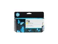 HP 738 Cartouche D’encre Jaune Designjet 130 Ml - Image 5