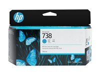 HP 738 Cyan Original Designjet Cartouche D'encre de Inmac Wstore - Image 1