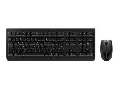 CHERRY DW 3000 - ensemble clavier et souris - R.-U. - noir Priphrique d\'entre