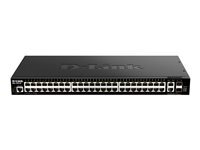 D Link DGS 1520 52 2 ports /10 GigabitSans POEEmpilableManageable - vue 9