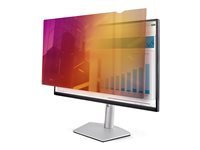 StarTech.com 23.8-Inch 16:9 Gold Monitor Privacy Screen, Reversible Filter W/Enhanced Privacy, Blue Light Shield, Computer Security Filter, Removable Screen Protector +/- Deg. View Angle, Gold And Black Sides (238G-Privacy-Screen) Filtre Anti-Indis Taill