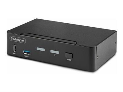 StarTech.com Switch KVM DisplayPort 2 Ports - 8K 60Hz