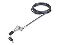 StarTech.com Universal Laptop Lock (2M), Security Cable For Notebook Compatible With Noble Wedge/Nano/K-Slot Keyless Combination Locking Cable Anti-Theft Cut-Resistant Steel Cable (Univc4d-Laptop-Lock) Cable De Securite 6.6Ft de Inmac Wstore