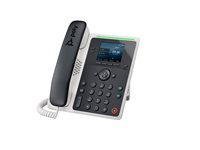 Poly Téléphone IP HP Edge E100 Écran 2,8" IPS PoE 8 lignes Noir NFC