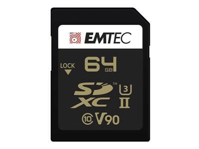 EMTEC V90 Ultra Pro - carte mmoire flash - 64 Go