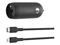 Belkin BOOST CHARGE adaptateur d'alimentation pour voiture - 24 pin USB-C - 30 Watt