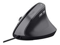Trust Bayo II - souris verticale - USB-A - noir