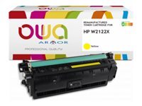 Armor OWA OWA toner compatible avec HP W2122X/ 212X yellow (10.000 p.) (Y)