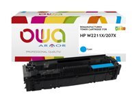 OWA - haute capacite - cyan - compatible - remanufacture - cartouche de toner (alternative pourÂ : HP 207X)