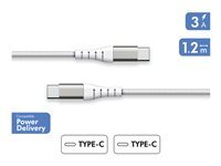 BigBen Connected Force Power Lite Usb-C Pin Usb-C Pour Pin Usb-C 1.2 Taille 24 Blanc de Inmac Wstore