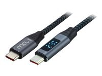 MCL Samar Mcl Cable Usb De Type-C Pin Usb-C Pour Pin Usb-C 2 Taille 24 Noir/Gris de Inmac Wstore