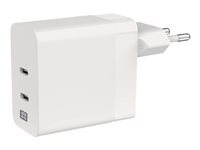 Xtrememac Adaptateur Secteur 65W, Double, Usb-C Power Delivery Usb-C 65 Watt de Inmac Wstore