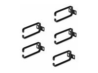 StarTech.com 5-Pack 1U Vertical Cable Management D-Ring Hooks, Cable Manager For 19 Server Racks/Cabinets, Network Rack Wire Organizers, Cable Guide Rings Anneau Pour Passage De Cables (Vertical) 1U Taille 5 de Inmac Wstore