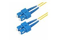 StarTech.com - Câble Fibre Optique Monomode SC à SC - OS2 - 1m - Jaune - Image 3