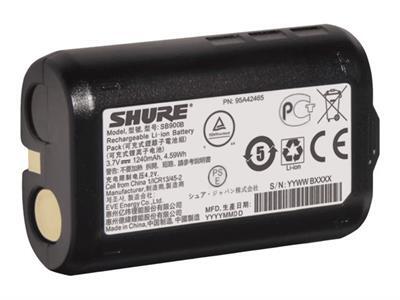 Shure SB900B batterie - Li-Ion