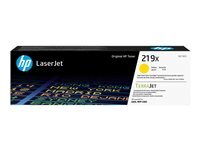 HP 219X - a rendement eleve - jaune - original - LaserJet - cartouche de toner (W2192X)
