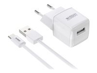 URBAN FACTORY POWER USB A POWER ADAPTER 2. / WITH 1M USB A TO USB C CABLE Neuf - vue 2