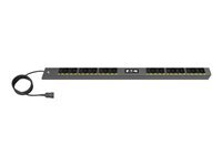 Eaton Multiprise EVBAFC20A 24 Prises Rack 22.5U Monophasée Aluminium 3 m