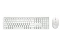 Dell Pro KM5221W - ensemble clavier et souris - AZERTY - Franais - blanc Priphrique d'entre