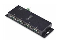 Non Communiqué Startech Adaptateur Série Vers Ethernet À 4 Ports, Lan Vers Rs232 Db9 - Serveur De Périphérique - 4 Ports - 100Mb Lan, Rs-232 - Montable Mur/Rail Din - Conformité Taa - Pour P/N: At925fm, Gc9sf, Scnm9ff, Scnm9fm - Image 4