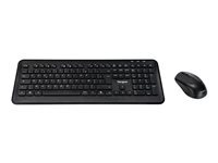 Targus - ensemble clavier et souris - combo full size - AZERTY - Francais - noir Peripherique d'entree