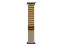 Apple - boucle pour montre intelligente - 49 mm, finition en titane noir