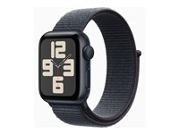 Apple Watch SE (GPS) 2e gnration - aluminium minuit - montre intelligente avec boucle sport - encre - 32 Go