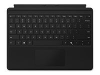 Microsoft Clavier Surface Pro AZERTY Français Noir avec Touchpad et Couverture