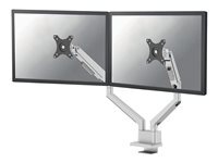 Neomounts - Support de bureau Next Slim Double Display - Fixation Topfix - Passe-câble - Image 4